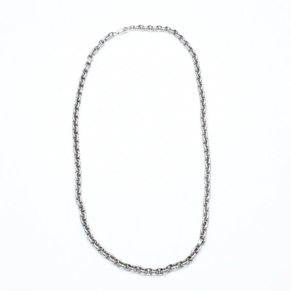 CHROME HEARTS クロムハーツ 20inch PAPER CHAIN NECKLACE 20インチ ペーパーチェーンネックレス 重量約37.89g 美品 中古 4a006901