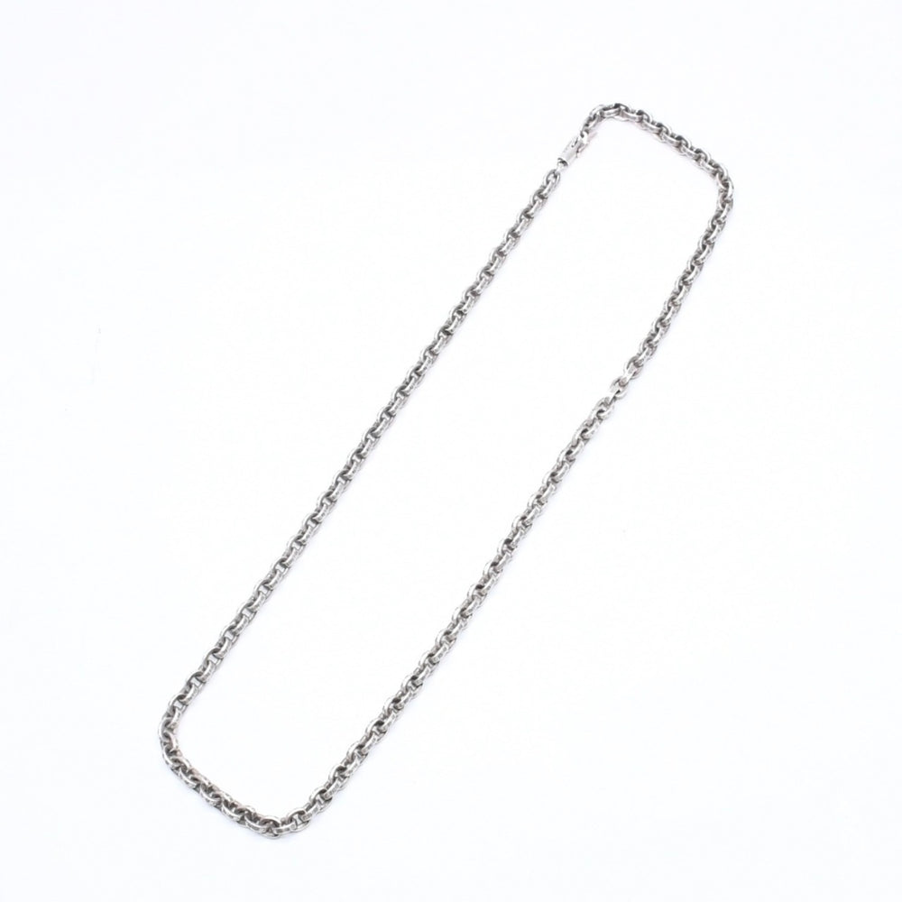 CHROME HEARTS クロムハーツ 20inch PAPER CHAIN NECKLACE 20インチ ペーパーチェーンネックレス 重量約37.89g 美品 中古 4a006901