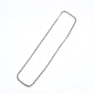 CHROME HEARTS クロムハーツ 20inch PAPER CHAIN NECKLACE 20インチ ペーパーチェーンネックレス 重量約37.89g 美品 中古 4a006901