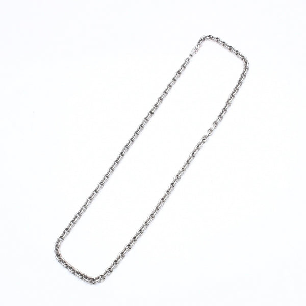 CHROME HEARTS クロムハーツ 20inch PAPER CHAIN NECKLACE 20インチ ペーパーチェーンネックレス 重量約37.89g 美品 中古 4a006901
