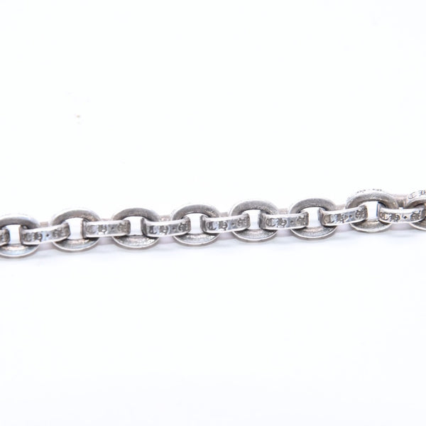 CHROME HEARTS クロムハーツ 20inch PAPER CHAIN NECKLACE 20インチ ペーパーチェーンネックレス 重量約37.89g 美品 中古 4a006901