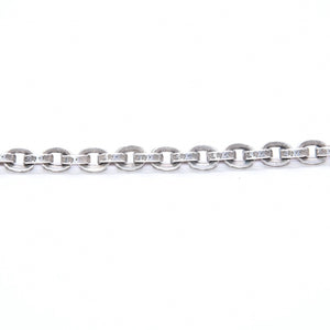 CHROME HEARTS クロムハーツ 20inch PAPER CHAIN NECKLACE 20インチ ペーパーチェーンネックレス 重量約37.89g 美品 中古 4a006901