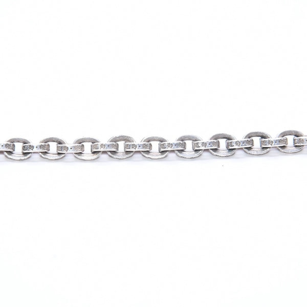 CHROME HEARTS クロムハーツ 20inch PAPER CHAIN NECKLACE 20インチ ペーパーチェーンネックレス 重量約37.89g 美品 中古 4a006901