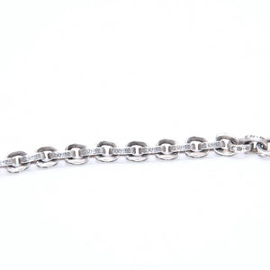CHROME HEARTS クロムハーツ 20inch PAPER CHAIN NECKLACE 20インチ ペーパーチェーンネックレス 重量約37.89g 美品 中古 4a006901