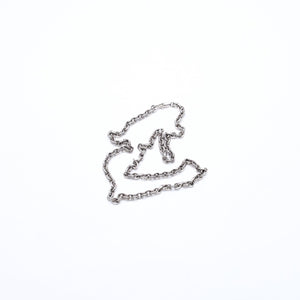 CHROME HEARTS クロムハーツ 20inch PAPER CHAIN NECKLACE 20インチ ペーパーチェーンネックレス 重量約37.89g 美品 中古 4a006901