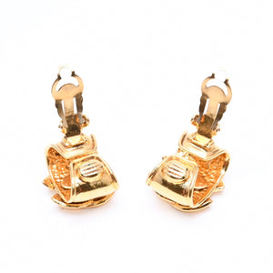 極美品 CHANEL シャネル イヤリング ピアス Coco Mark ココマーク ゴールド 94P刻印 重量約23.4g 中古 4c064019