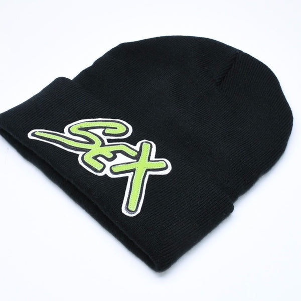 新品同様 CHROME HEARTS クロムハーツ × MATTY BOY マッティボーイ SEX BEANIE セックス ビーニー ONE SIZE 53-60cm 中古 4a006997