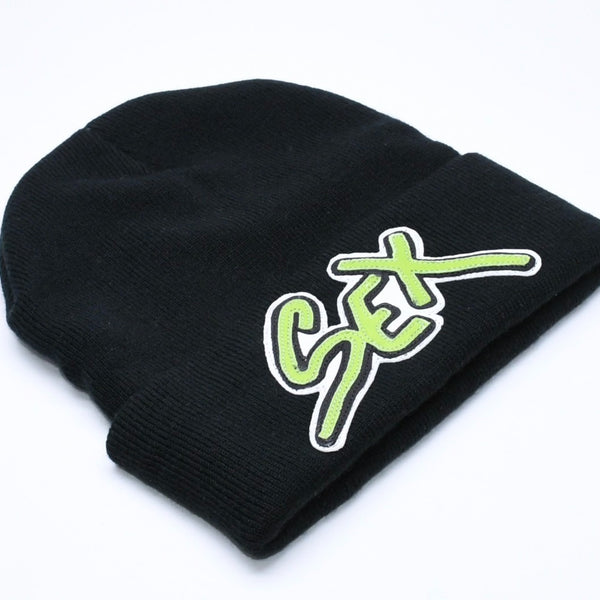 新品同様 CHROME HEARTS クロムハーツ × MATTY BOY マッティボーイ SEX BEANIE セックス ビーニー ONE SIZE 53-60cm 中古 4a006997
