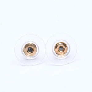 CHANEL シャネル ココマーク ピアス アクセサリー 重量約2.28g 02A刻印 メタル クリア ゴールド 両耳用 美品 中古 4c066599