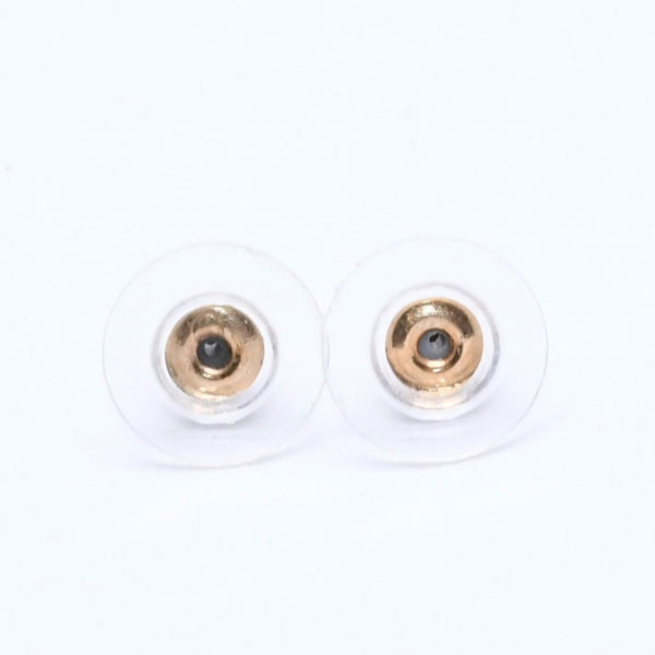 CHANEL シャネル ココマーク ピアス アクセサリー 重量約2.28g 02A刻印 メタル クリア ゴールド 両耳用 美品 中古 4c066599