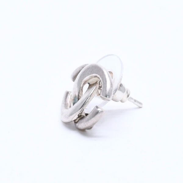 CHANEL シャネル ココマーク ピアス アクセサリー 重量約2.97g 01A刻印 メタル シルバー 両耳用 美品 中古 4c073142