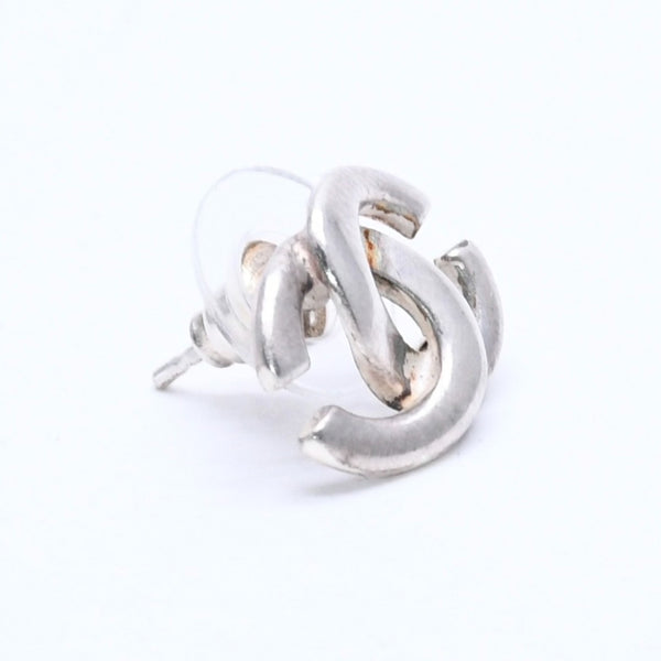 CHANEL シャネル ココマーク ピアス アクセサリー 重量約2.97g 01A刻印 メタル シルバー 両耳用 美品 中古 4c073142