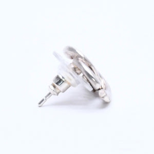CHANEL シャネル ココマーク ピアス アクセサリー 重量約2.97g 01A刻印 メタル シルバー 両耳用 美品 中古 4c073142