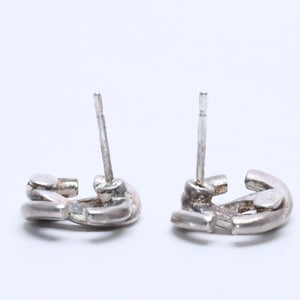 CHANEL シャネル ココマーク ピアス アクセサリー 重量約2.97g 01A刻印 メタル シルバー 両耳用 美品 中古 4c073142