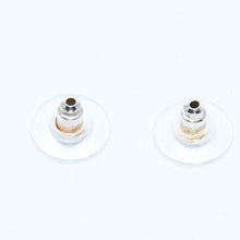 画像をギャラリービューアに読み込む, CHANEL シャネル ココマーク ピアス アクセサリー 重量約2.97g 01A刻印 メタル シルバー 両耳用 美品 中古 4c073142