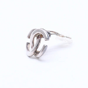 CHANEL シャネル イヤリング ピアス ココマーク 01P刻印 シルバー GP メタル 重量約6.14g 美品 中古 4c071958
