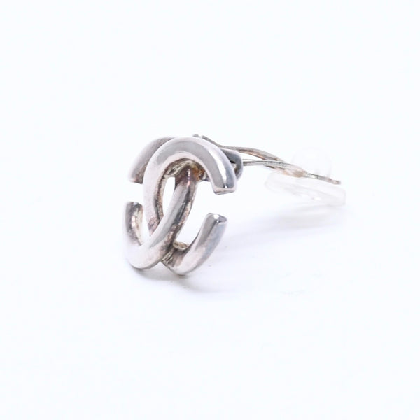 CHANEL シャネル イヤリング ピアス ココマーク 01P刻印 シルバー GP メタル 重量約6.14g 美品 中古 4c071958