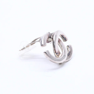 CHANEL シャネル イヤリング ピアス ココマーク 01P刻印 シルバー GP メタル 重量約6.14g 美品 中古 4c071958