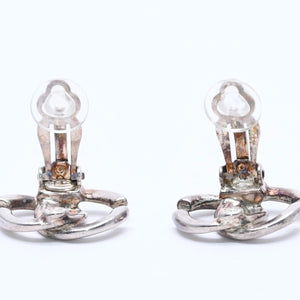 CHANEL シャネル イヤリング ピアス ココマーク 01P刻印 シルバー GP メタル 重量約6.14g 美品 中古 4c071958