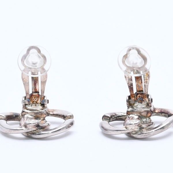 CHANEL シャネル イヤリング ピアス ココマーク 01P刻印 シルバー GP メタル 重量約6.14g 美品 中古 4c071958