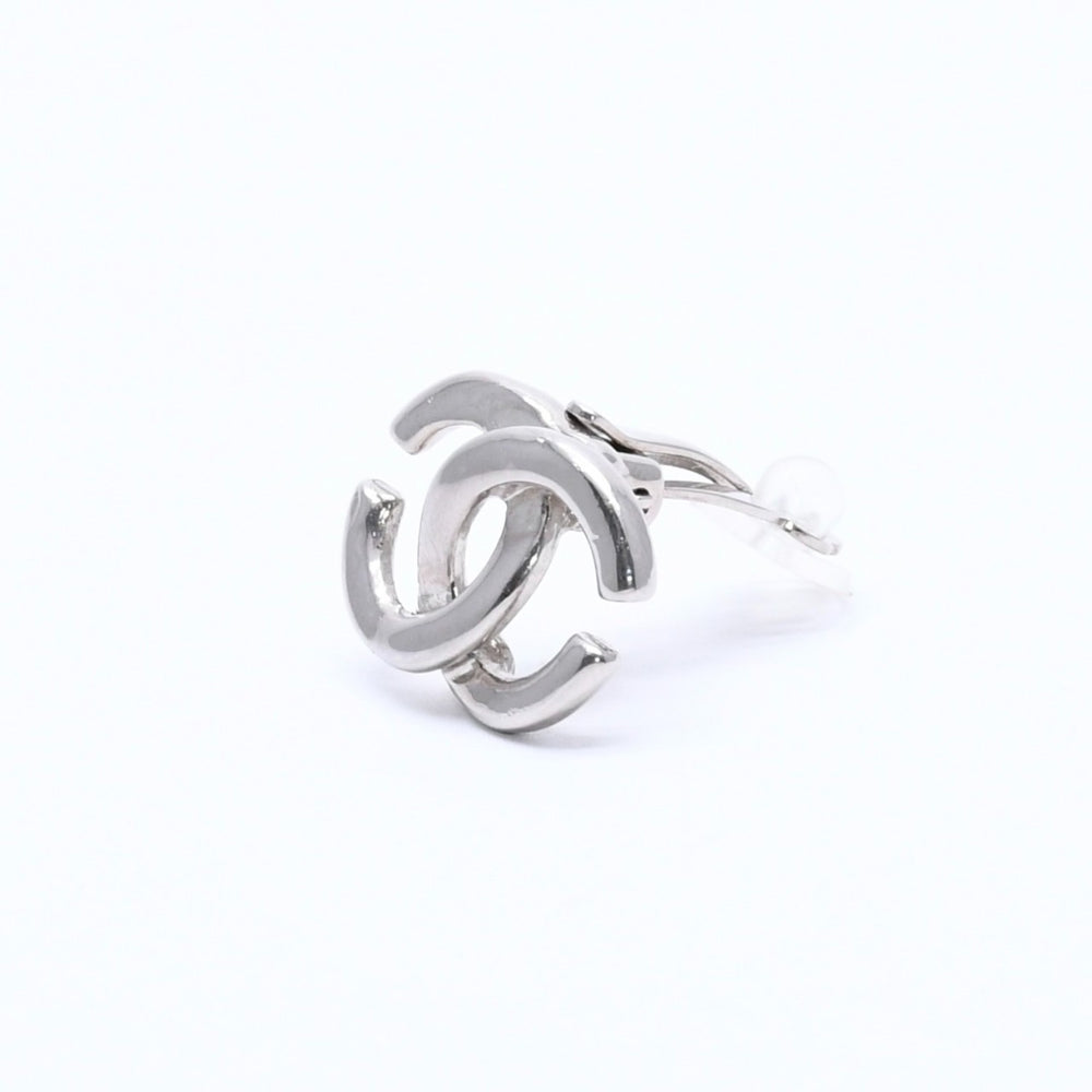 極美品 CHANEL シャネル イヤリング ピアス ココマーク 01P刻印 シルバー GP メタル 重量約6.32g 中古4c070652