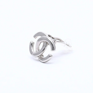 極美品 CHANEL シャネル イヤリング ピアス ココマーク 01P刻印 シルバー GP メタル 重量約6.32g 中古4c070652