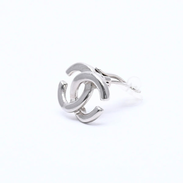 極美品 CHANEL シャネル イヤリング ピアス ココマーク 01P刻印 シルバー GP メタル 重量約6.32g 中古4c070652