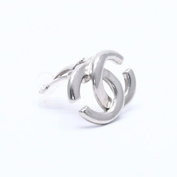 極美品 CHANEL シャネル イヤリング ピアス ココマーク 01P刻印 シルバー GP メタル 重量約6.32g 中古4c070652