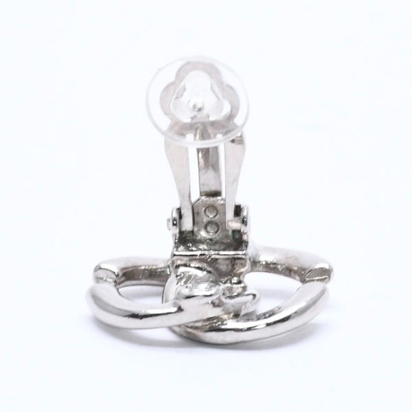 極美品 CHANEL シャネル イヤリング ピアス ココマーク 01P刻印 シルバー GP メタル 重量約6.32g 中古4c070652