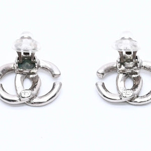 極美品 CHANEL シャネル イヤリング ピアス ココマーク 01P刻印 シルバー GP メタル 重量約6.32g 中古4c070652