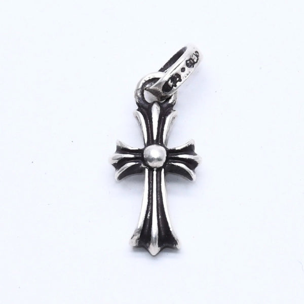 極美品 クロムハーツ CHクロス ベビーファット チャーム ペンダントトップ 重量1.97g シルバー925 アクセサリー 2004 .925刻印 中古 4a004412