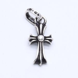 極美品 クロムハーツ CHクロス ベビーファット チャーム ペンダントトップ 重量1.97g シルバー925 アクセサリー 2004 .925刻印 中古 4a004412
