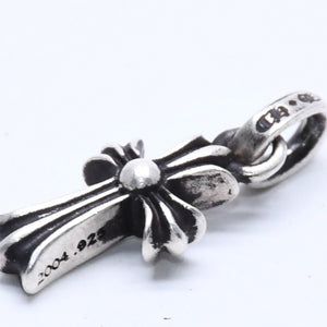 極美品 クロムハーツ CHクロス ベビーファット チャーム ペンダントトップ 重量1.97g シルバー925 アクセサリー 2004 .925刻印 中古 4a004412