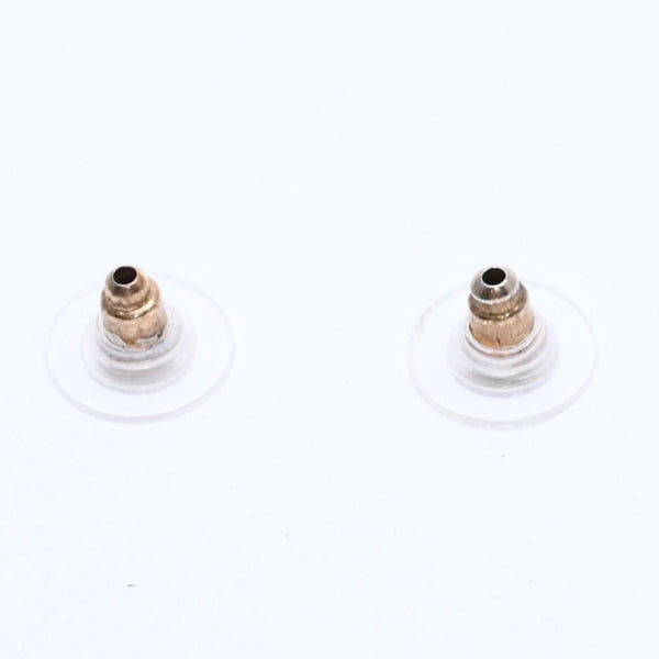 CHANEL シャネル ココマーク ピアス アクセサリー 重量約2.28g 02A刻印 メタル クリア ゴールド 両耳用 美品 中古 4c066599