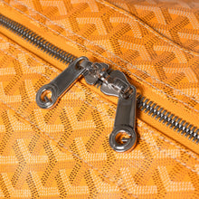 将图片加载到图库查看器中。 GOYARD ゴヤール ボーイング65 ボストンバッグ ヘリンボーン ゴヤールデインキャンバス イエロー シルバー金具 美品 中古 4a006424