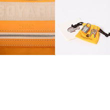 将图片加载到图库查看器中。 GOYARD ゴヤール ボーイング65 ボストンバッグ ヘリンボーン ゴヤールデインキャンバス イエロー シルバー金具 美品 中古 4a006424