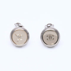 CHANEL シャネル VINTAGE ヴィンテージ ココマーク イヤリング 重量約5.45g 99A刻印 GP メタル シルバー ゴールド 両耳用 美品 中古 62587