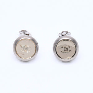 CHANEL シャネル VINTAGE ヴィンテージ ココマーク イヤリング 重量約5.45g 99A刻印 GP メタル シルバー ゴールド 両耳用 美品 中古 62587