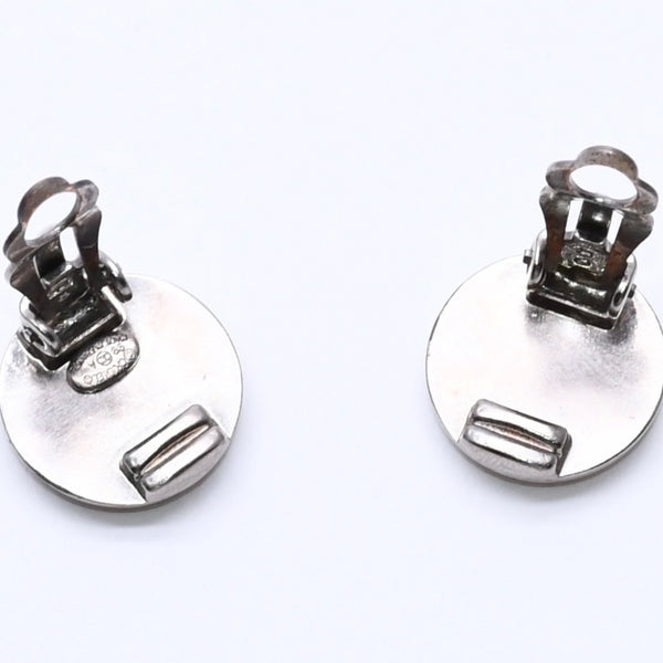 CHANEL シャネル VINTAGE ヴィンテージ ココマーク イヤリング 重量約5.45g 99A刻印 GP メタル シルバー ゴールド 両耳用 美品 中古 62587