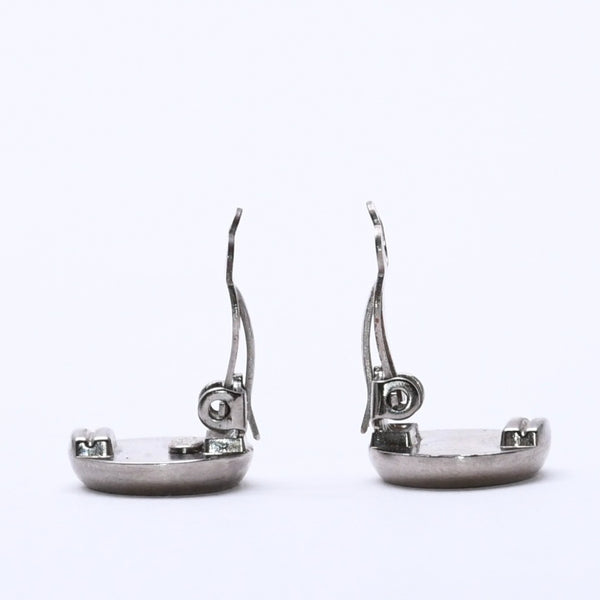 CHANEL シャネル VINTAGE ヴィンテージ ココマーク イヤリング 重量約5.45g 99A刻印 GP メタル シルバー ゴールド 両耳用 美品 中古 62587