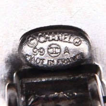 Load image into Gallery viewer, CHANEL シャネル VINTAGE ヴィンテージ ココマーク イヤリング 重量約5.45g 99A刻印 GP メタル シルバー ゴールド 両耳用 美品 中古 62587