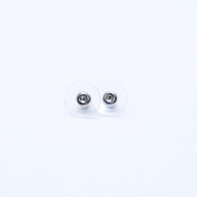 画像をギャラリービューアに読み込む, CHANEL シャネル ココマーク ピアス 重量約1.79g 00A刻印 樹脂系 ラインストーン ブラック 両耳用 美品 中古 4c071577