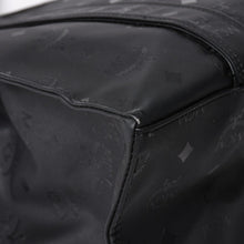 画像をギャラリービューアに読み込む, 極美品 MCM エム・シー・エム Tote Bag トートバッグ Black ブラック ゴールド金具 レザー 中古 4a004610
