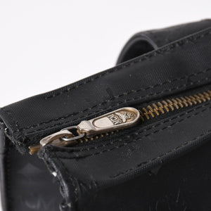 極美品 MCM エム・シー・エム Tote Bag トートバッグ Black ブラック ゴールド金具 レザー 中古 4a004610