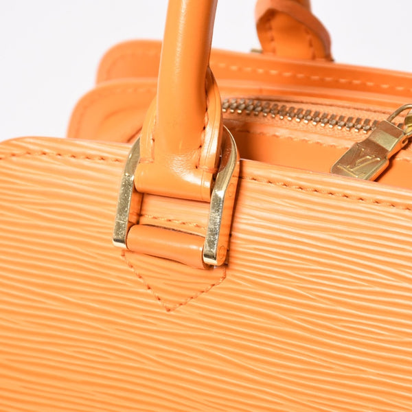 極美品 LOUIS VUITTON ルイヴィトン ポンヌフ ハンドバッグ M5205H エピレザー マンダリン ゴールド金具 中古 4a004960