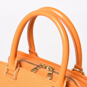 極美品 LOUIS VUITTON ルイヴィトン ポンヌフ ハンドバッグ M5205H エピレザー マンダリン ゴールド金具 中古 4a004960