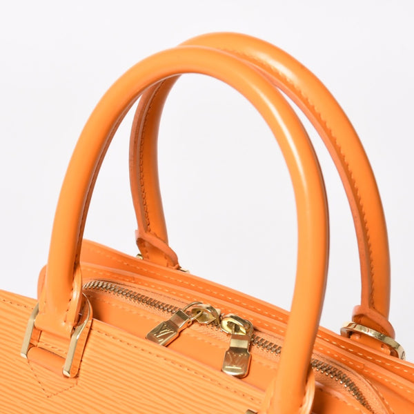 極美品 LOUIS VUITTON ルイヴィトン ポンヌフ ハンドバッグ M5205H エピレザー マンダリン ゴールド金具 中古 4a004960