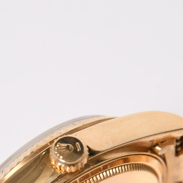 極美品 ROLEX ロレックス デイデイト36 腕時計 重量約131.61g 18038 18KYG AT シルバーピンボール文字盤 中古 4a007338