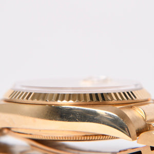 極美品 ROLEX ロレックス デイデイト36 腕時計 重量約131.61g 18038 18KYG AT シルバーピンボール文字盤 中古 4a007338