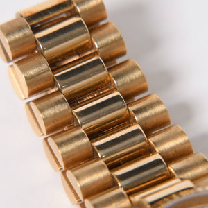 極美品 ROLEX ロレックス デイデイト36 腕時計 重量約131.61g 18038 18KYG AT シルバーピンボール文字盤 中古 4a007338